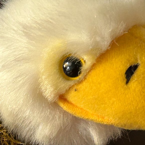 NWOT Vintage LOGO BEAR Eagle Plush Toy Stuffed Animal 1999 - Picture 8 of 11